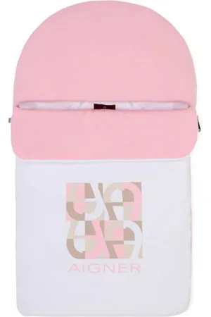 Aigner Decke mit Logo-Print