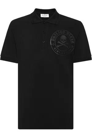 Philipp Plein Poloshirt mit Logo-Verzierung