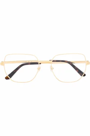 Cartier Oversized-Brille in Schildpattoptik