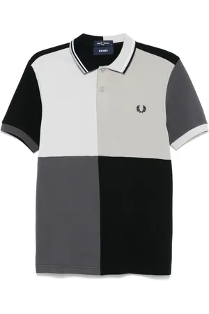 Fred Perry X Beams Poloshirt in Colour-Block-Optik