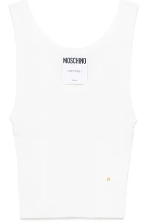 Moschino Gestricktes Oberteil mit Logo