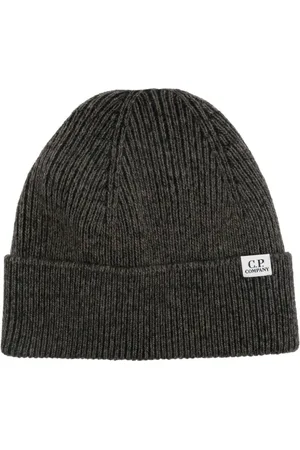 C.P. Company Beanie mit Logo-Detail
