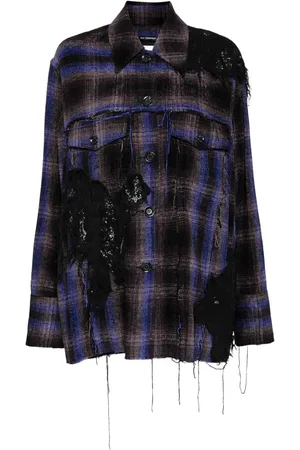 SONG FOR THE MUTE Jacke mit Karomuster