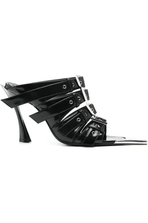 MUGLER Sandalen mit Schnallendetail 100mm