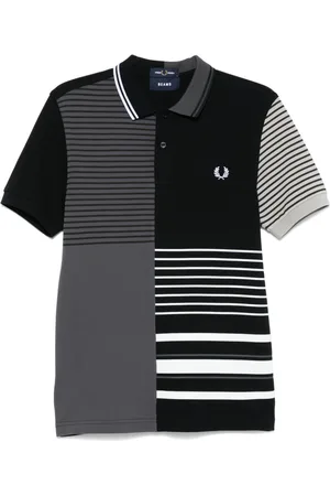 Fred Perry X Beams gestreiftes Poloshirt
