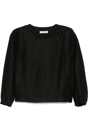HENRIK VIBSKOV Bluse mit Schlüssellochausschnitt
