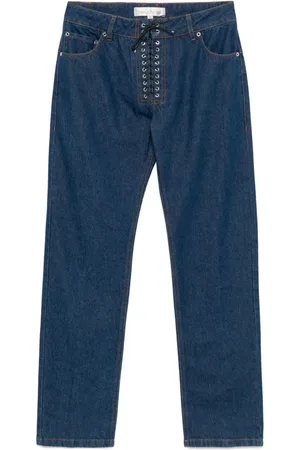 Ludovic De Saint Sernin Steve Jeans mit Schnürung