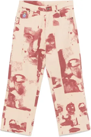 KIDSUPER STUDIOS Faces Collage Hose