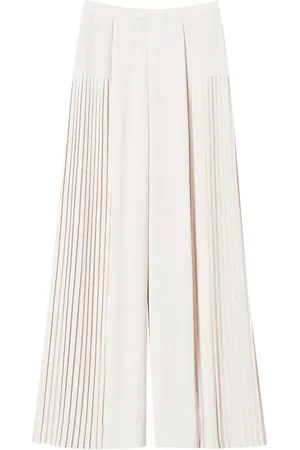 Twin-Set Georgette-Palazzohose mit Falten