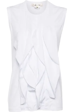 Comme des Garçons Top mit Rüschen