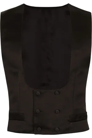 Dolce & Gabbana Ärmellose Seidenjacke