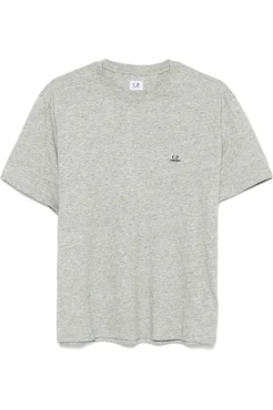 C.P. Company T-Shirt mit Logo-Stickerei
