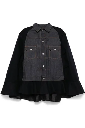 SACAI Cape mit Jeanseinsatz