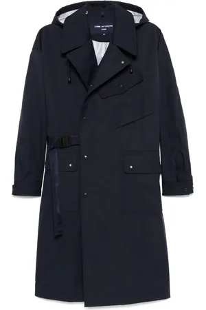 Comme des Garçons Trenchcoat mit Kapuze
