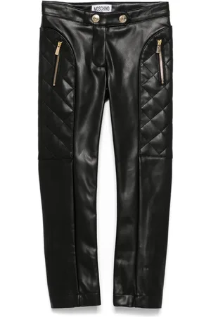 Moschino Hose aus Kunstleder