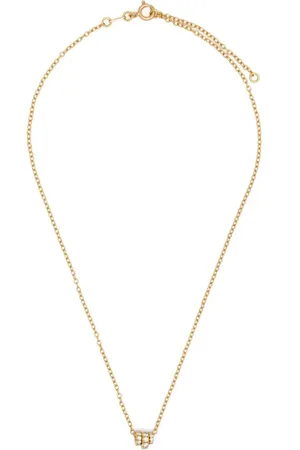 SPINELLI KILCOLLIN 18kt Vesta Gelbgoldhalskette mit Diamant