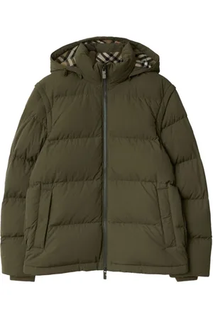 Burberry Gefütterte Jacke mit abnehmbaren Ärmeln