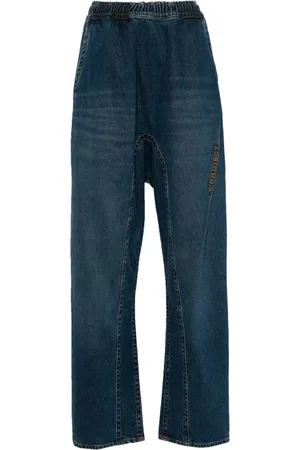 Y / PROJECT Jeans mit Logo-Stickerei