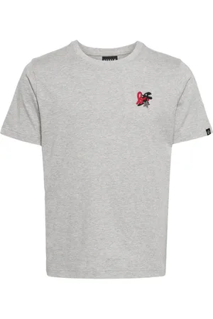 AGNÈS B. T-Shirt mit Logo-Stickerei