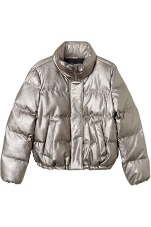 Twin-Set Daunenjacke mit Beschichtung