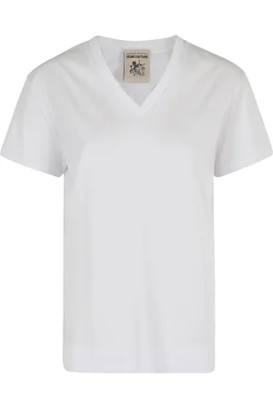 SEMICOUTURE Klassisches T-Shirt