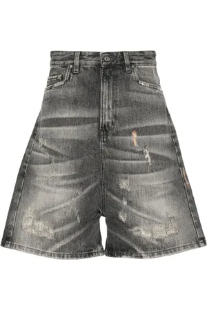 PDF Kilt Baggy-Shorts im Distressed-Look