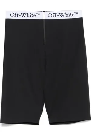 OFF-WHITE Shorts mit Logo-Bund