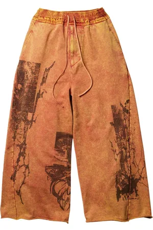 JULIUS Rift Graphic Jogginghose mit weitem Bein