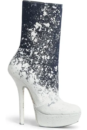 Dsquared2 Stiefel mit Malerei-Print 120mm