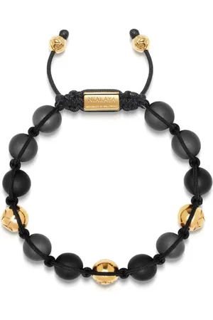 Nialaya Perlenarmband mit mattem Finish