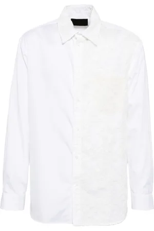Simone Rocha Hemd mit Spitzeneinsatz