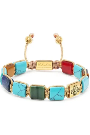 Nialaya Armband mit Schmucksteinen