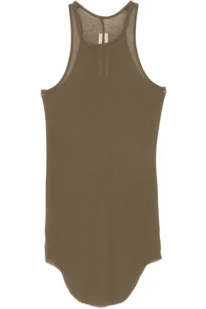 Rick Owens Geripptes Trägershirt