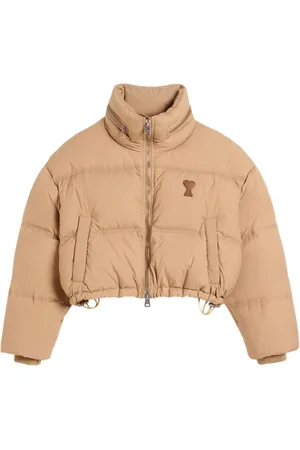 Ami Gesteppte Jacke mit Logo-Print