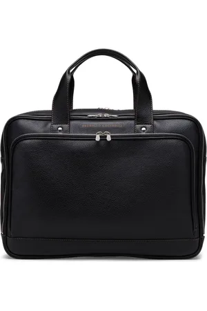 Brunello Cucinelli Aktentasche aus Leder