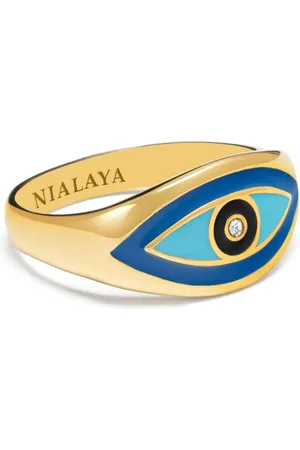 Nialaya Evil Eye Ring