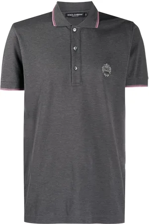 Dolce & Gabbana Poloshirt mit Logo-Stickerei