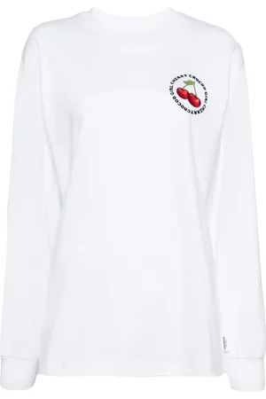Chocoolate T-Shirt mit Logo-Stickerei