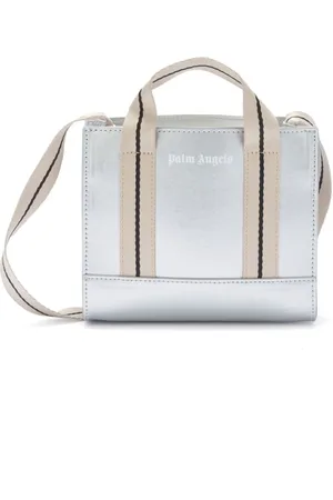 Palm Angels Tote Bag im Metallic-Look