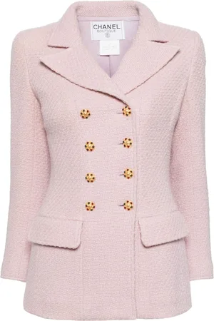 CHANEL 1996 doppelreihiger GRIPOIX Mantel