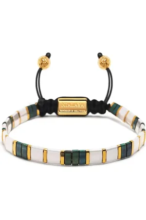 Nialaya Perlenarmband mit Logo-Gravur