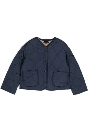 Emporio Armani Gefütterte Jacke mit Kontrasteinsätzen