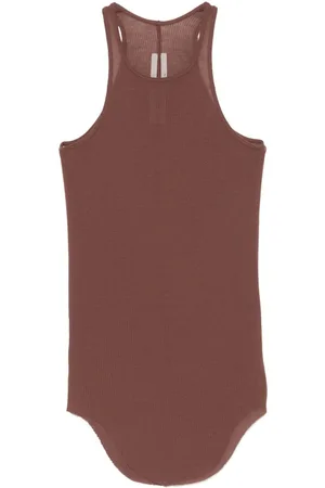 Rick Owens Geripptes Trägershirt