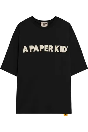 A PAPER KID T-Shirt mit Logo