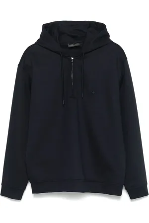 Emporio Armani Hoodie mit Logo-Stickerei