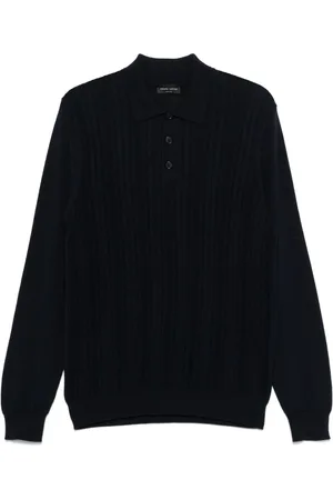 Roberto Collina Poloshirt aus Pointelle-Strick