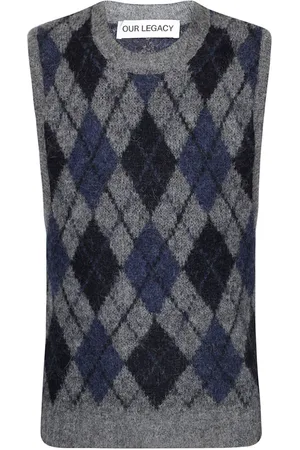 OUR LEGACY Pullunder mit Argyle-Muster