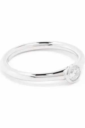 COURBET 18kt Weißgoldring mit Diamanten