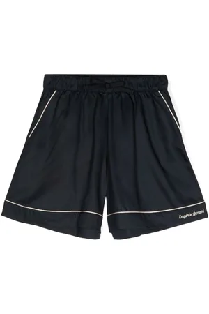 Emporio Armani Shorts mit Logo-Stickerei