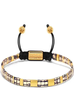 Nialaya Perlenarmband mit Logo-Gravur